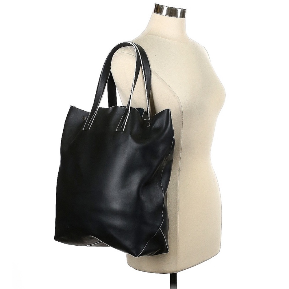 Vince Signature Leather Tote Bag NWOT